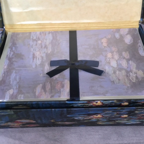 NWT 1998 The Impressionist Stationery Box - Picture 2 of 5